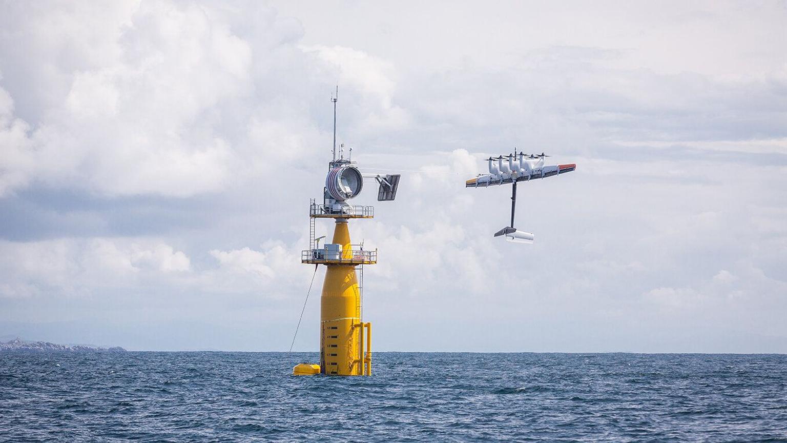 Offshore Wind - Makani’s energy kite in the North Sea
